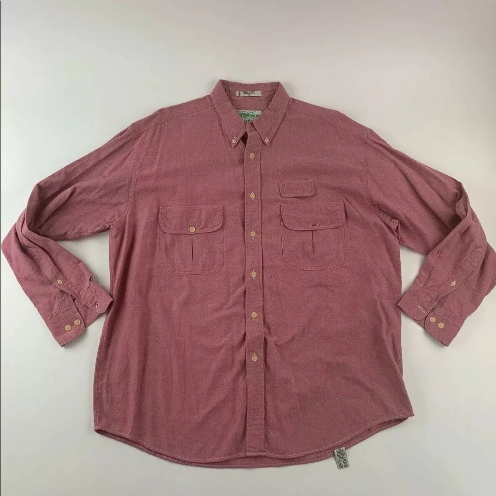 Orvis 'Buzz Off' Insect Repellent L/S Shirt Sz XL